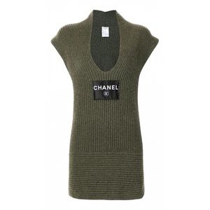 CHANEL 2008 Collection Sleeveless Cashmere Dress SOLD